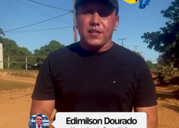 Vereador Edimilson Dourado acompanha obras na zona rural de Porto Velho