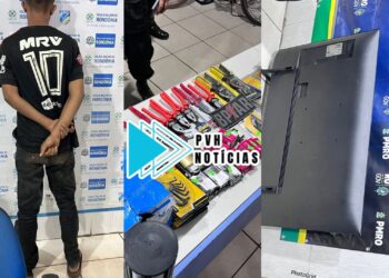 CAIU: Suspeito de fazer furto na Gazin é preso em mocó na zona leste