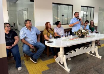 Escola Municipal de Educação Infantil e Ensino Fundamental Pequeno Príncipe, no distrito de Nova Estrela, em Rolim de Moura (Foto: Assessoria Parlamentar)