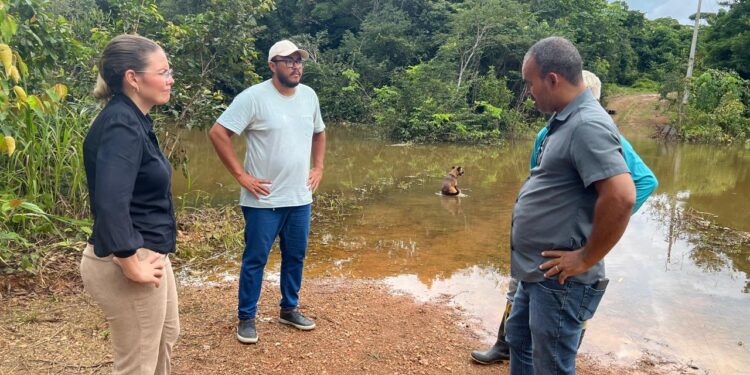 Pedido da vereadora Sofia Andrade é atendido e ponte no Ramal Bom Jesus é reconstruída
