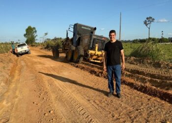 Vereador Adalto fiscaliza recuperação de estradas e cobra melhorias no transporte escolar em União Bandeirantes