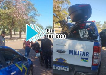 NA IMIGRANTES: Equipe do sgt Machado prende suspeito com moto roubada na capital