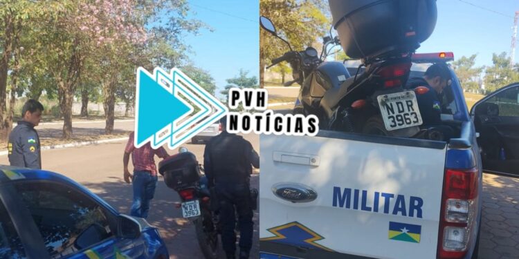 NA IMIGRANTES: Equipe do sgt Machado prende suspeito com moto roubada na capital