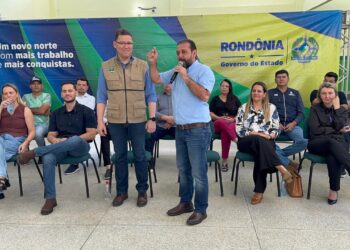 Laerte Gomes e governador Marcos Rocha entregam Escola 13 de Maio com novas instalações em Ji-Paraná