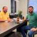 Deputado Laerte Gomes recebe a visita do vereador Scopony de Ji-Paraná