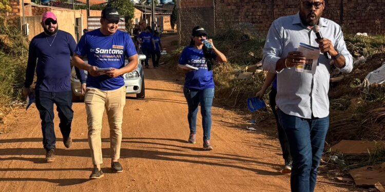 Dr. Santana comemora início das obras do programa “Tchau Poeira” no Bairro Castanheiras, Zona Sul de Porto Velho