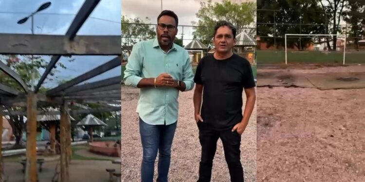 Vereador Dr. Santana cobra revitalização da Praça da Cohab após ouvir moradores da região