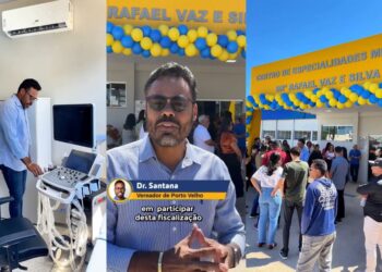 Vereador Dr. Santana participa da inauguração do Posto de Saúde Rafael Vaz e Silva e reforça compromisso com uma saúde mais digna para todos