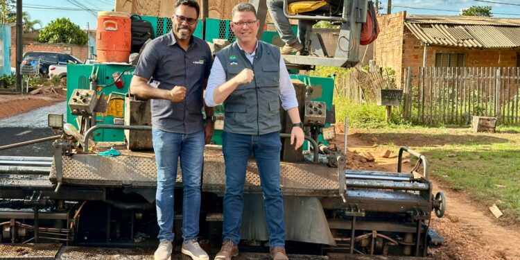 Obras do “Tchau Poeira” são retomadas em Porto Velho com apoio do vereador Dr. Santana e do governador Marcos Rocha