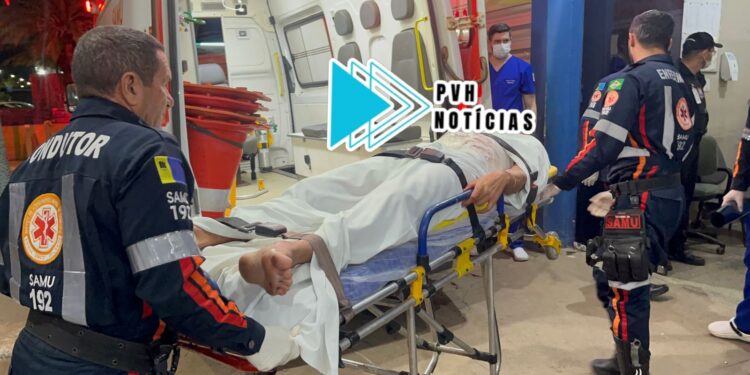 NO APONIÃ: Jovem é atacado a tiros enquanto pintava portão de residência na zona leste