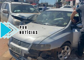 Motorista fica desacordado em grave acidente na Raimundo Cantuária