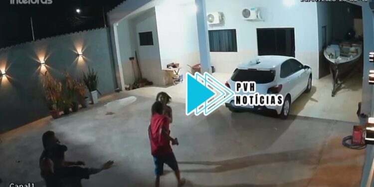 VÍDEO: Bandidos roubam arma, dinheiro e carro depois de agredirem esposa de empresário