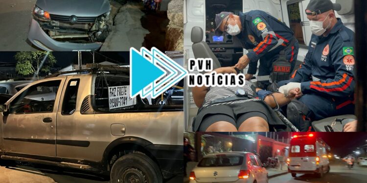 URGENTE: Motociclista bate em viatura da PM em grave acidente na zona sul