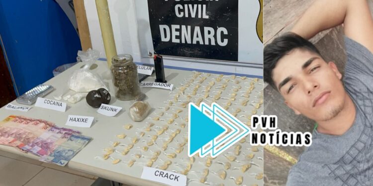 VILA DNIT: Denarc prende vulgo “JT” com mais 200 porções de drogas em residência