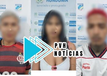 NA ENTREGA: Trio é preso após motoboy ter lanche e moto roubados no Orgulho do Madeira