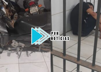 DEU RUIM: Adolescente é apreendido após sofrer queda com moto roubada durante perseguição