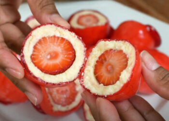 FAÇA EM CASA: Aprenda a fazer seu próprio morango do amor