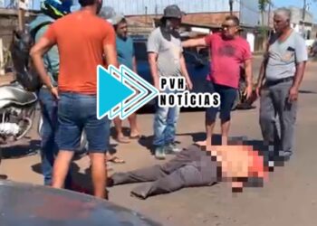 URGENTE: Motociclista fica em estado grave após colisão com Onix na Guaporé