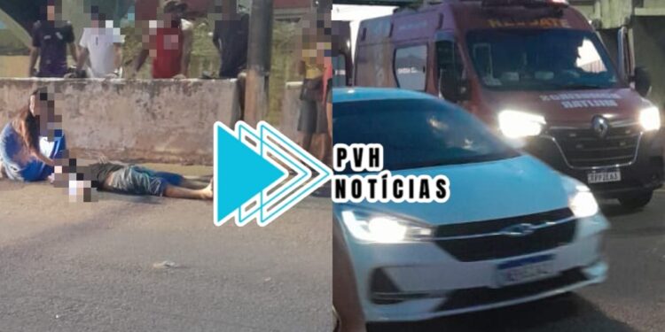 ATROPELAMENTO: Homem é atingido por caminhonete embaixo de passarela na BR-364