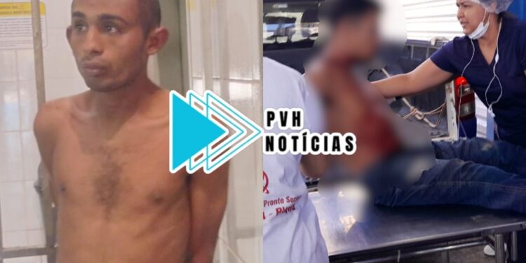 ATUALIZADA: Jovem é atacado a facadas dentro de residência na zona sul; suspeito foi preso