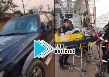 URGENTE: Motociclista é socorrido em estado grave após acidente com caminhonete