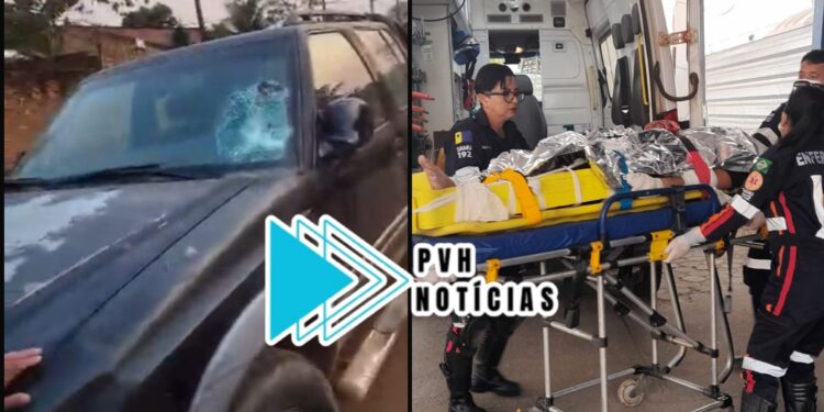 URGENTE: Motociclista é socorrido em estado grave após acidente com caminhonete