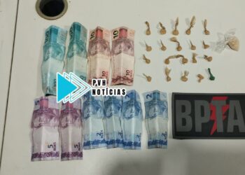 BECO SÃO JOÃO: BPTAR apreende adolescente com drogas no Cai N’água