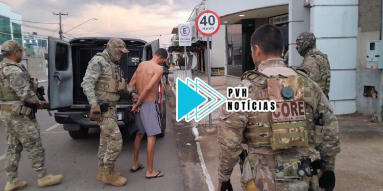 AÇÃO CONJUNTA: Polícia Civil do Amazonas e Rondônia prendem investigados por roubo e homicídio em Porto Velho