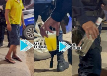 NÃO PODE: PM prende comerciante que vendia bebidas alcoólicas para adolescentes em trailer