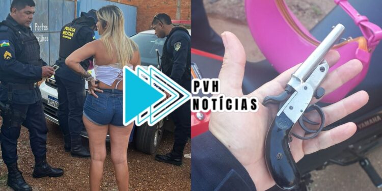 COM MEDO: Guarnição do sgt Pantoja prende garota de programa armada na zona leste