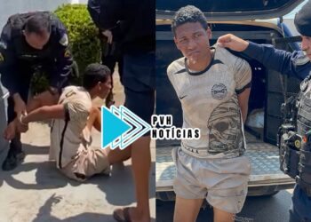 DEU RUIM: Ladrão é preso depois de dar soco na boca de adolescente para roubar celular