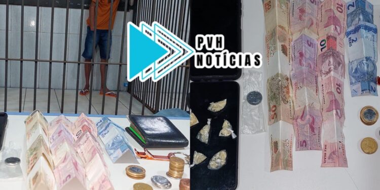 TRÁFICO: Equipe do sgt Machado prende “Escobar do CV” com drogas em vila de apartamentos