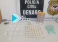 NA VARANDA: Casal é preso e adolescente apreendido com drogas em boca de fumo no Cai N’água
