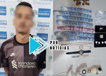 SAIU CORRENDO: Traficante joga droga no telhado de residência, mas é preso pela guarnição do sgt Machado no Embratel