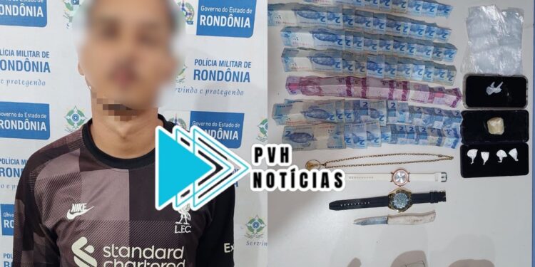 SAIU CORRENDO: Traficante joga droga no telhado de residência, mas é preso pela guarnição do sgt Machado no Embratel