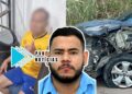 IDENTIFICADO: PM prende motorista que fugiu pelo mato após matar motociclista atropelado