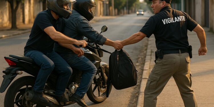 LEVARAM O MALOTE: Segurança é rendido e bandidos fogem com R$52 mil reais de rede de farmácias