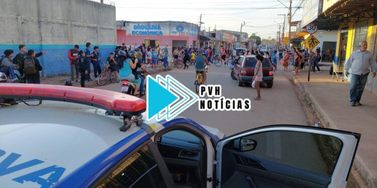 NA SAÍDA: Criança é atropelada por moto em frente de escola na zona leste