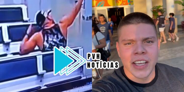 DESCOBERTO: Influencer que entrou no chafariz do Shopping deixou bolsa com bomba falsa no aeroporto – Veja Vídeo