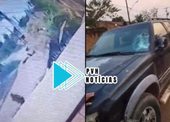 NA CURVA: Vídeo mostra acidente que deixou motociclista em estado grave na zona leste