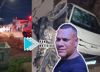 NÃO RESISTIU: Morre motociclista atropelado por servidor público embriagado na zona sul