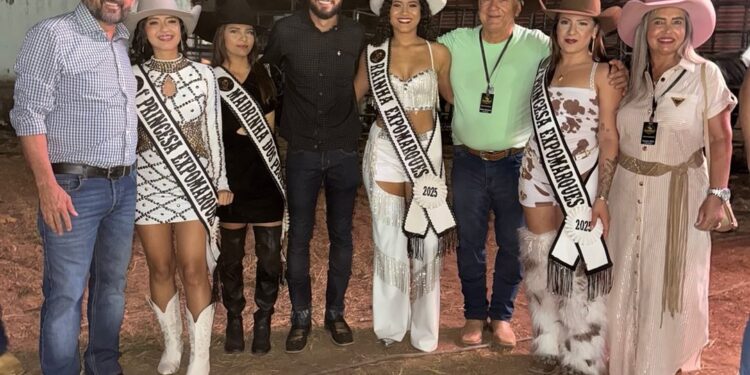 Deputado Laerte Gomes participa da abertura da 17ª Expomarques em Costa Marques