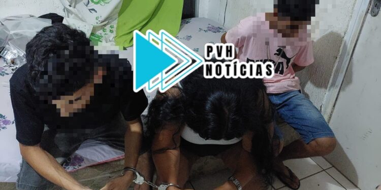 ORGULHO DO MADEIRA: Equipe do sgt Machado flagra mãe e dois filhos vendendo drogas em apartamento