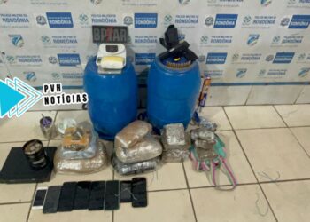URGENTE: BPTAR prende trio com drogas e arma roubada de policial na zona sul