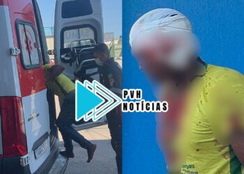 URGENTE: Morador de rua é esfaqueado no rosto durante briga no centro