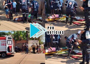 RECORRENTE: Colisão entre motos deixa duas vítimas na Amador dos Reis