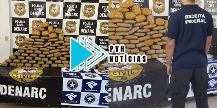 URGENTE: Denarc apreende quase 90kg de drogas em carreta na capital