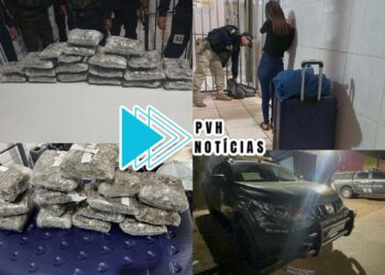 ESQUEMA DE TRÁFICO: Hospede de hotel é preso com mais de 6kg de drogas após namorada ser presa pela PRF