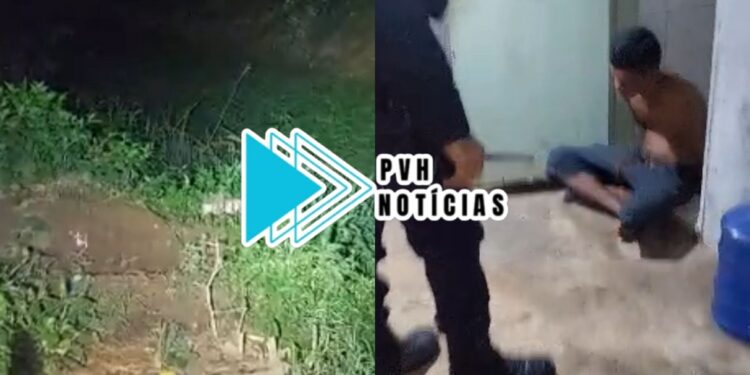 URGENTE: Foragido tenta fugir pelo bueiro, mas é preso pela guarnição do sgt Machado na leste
