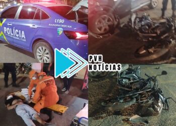 URGENTE: Motociclista fica gravemente ferido em acidente com HR-V na Calama